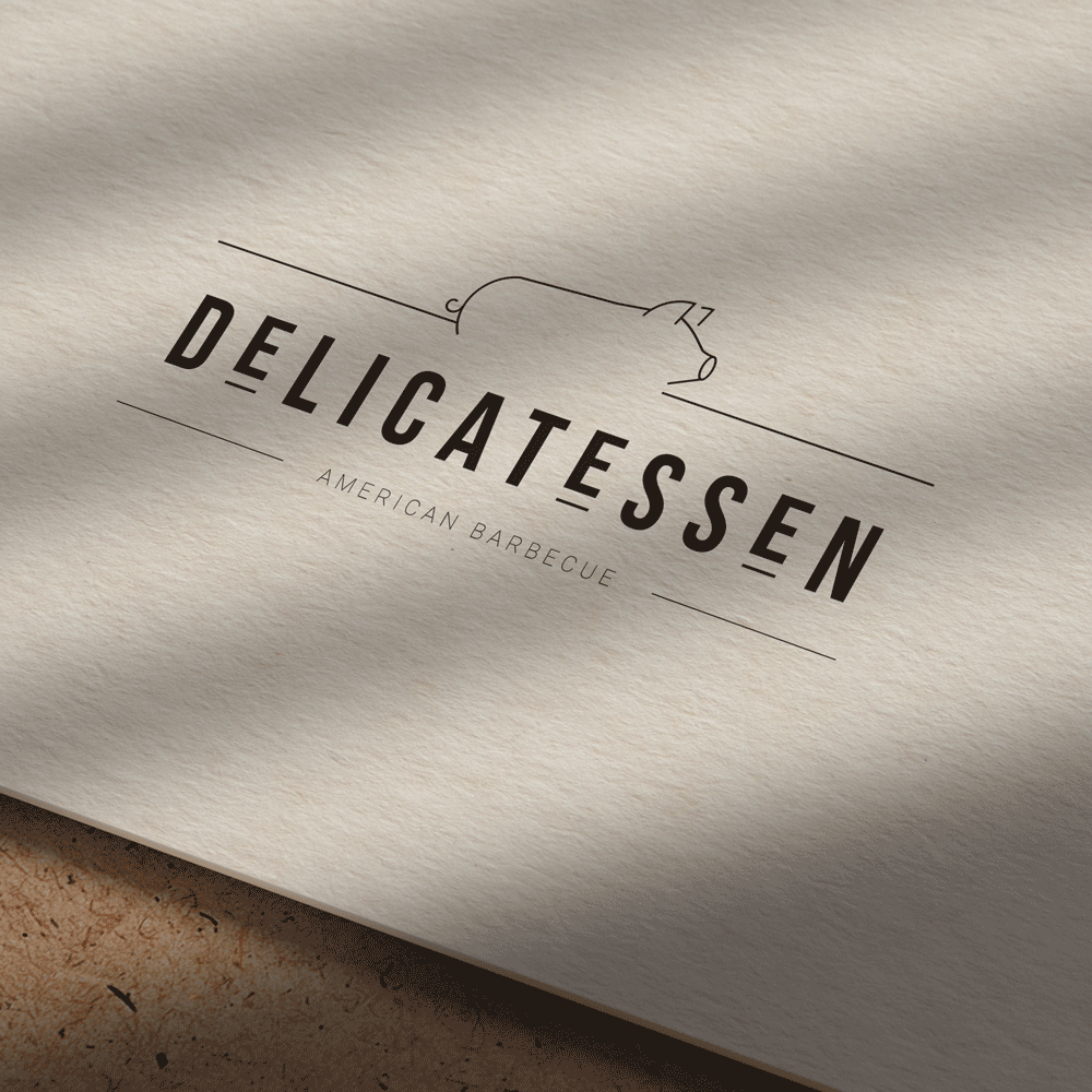 logo delicatessen restaurant lyon